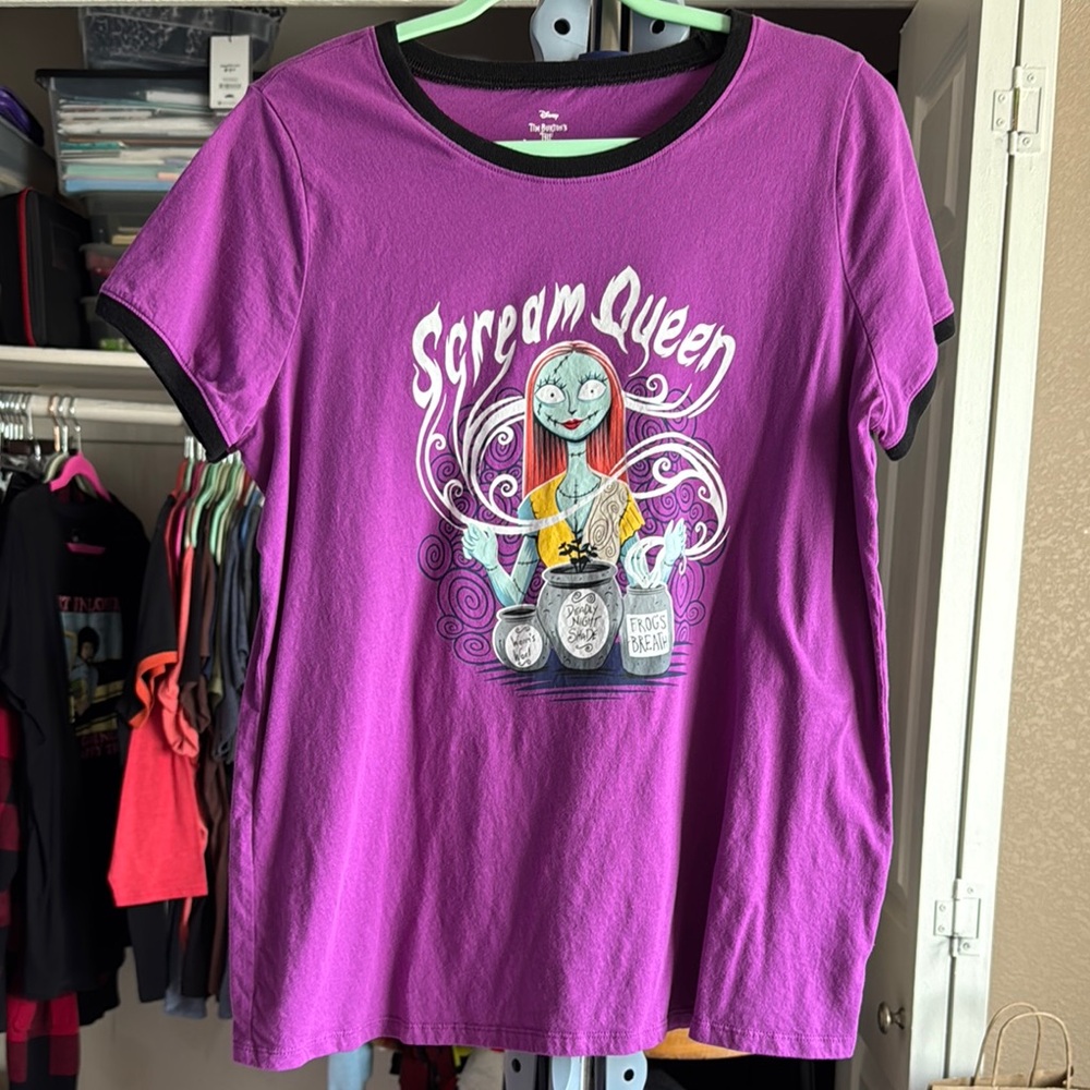 Sally Nightmare Before Christmas Scream Queen T-Shirt